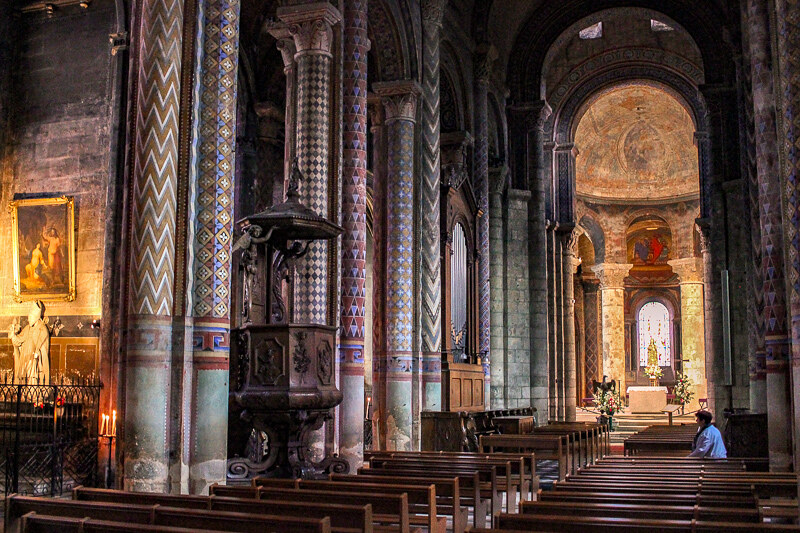 Notre-Dame La Grande de Poitiers de l’intérieur
