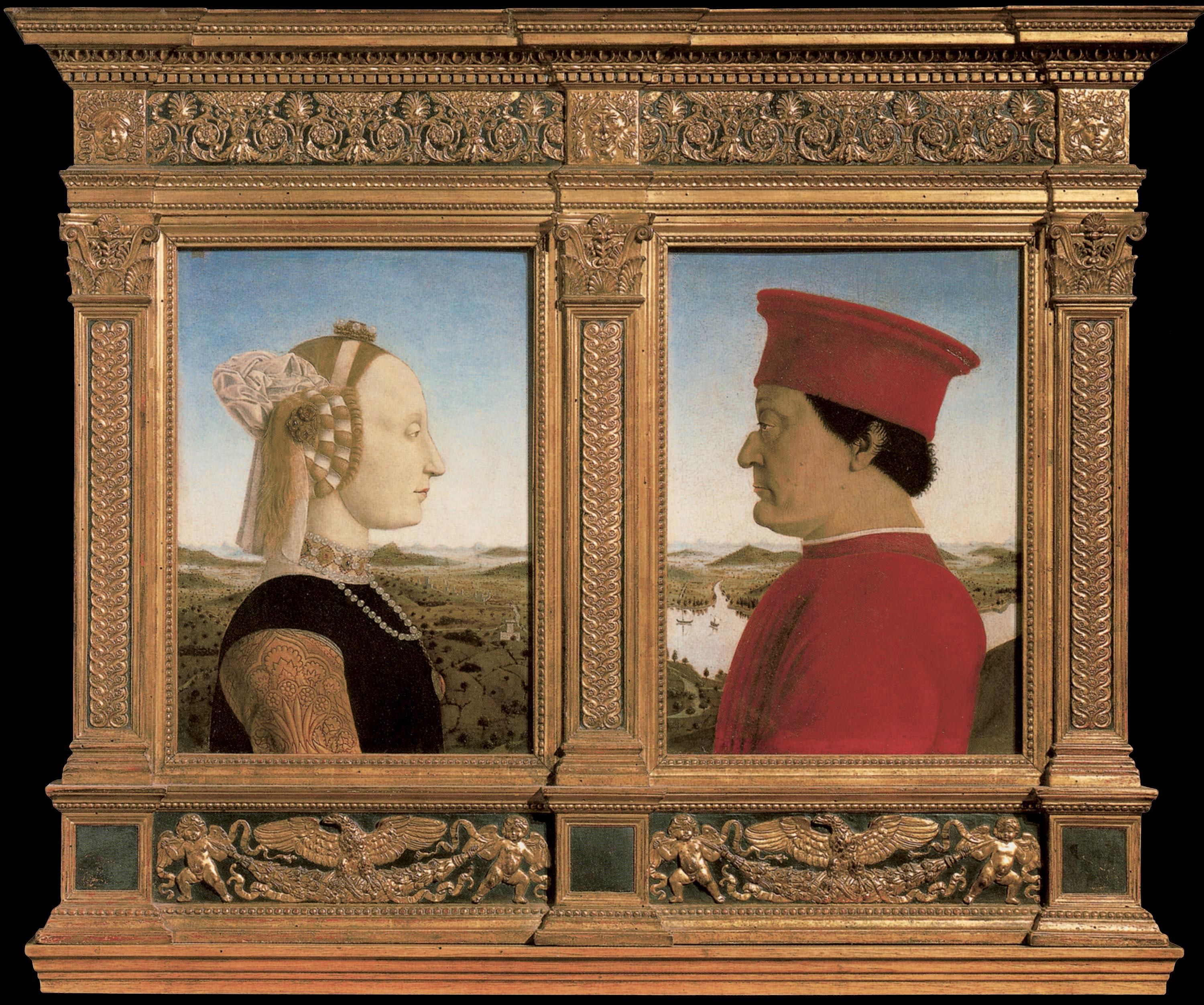 Le Triomphe de la Chasteté - Piero della Francesca - 1460/1472