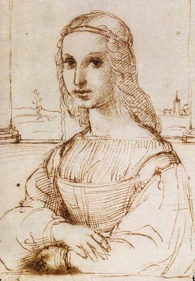 Réplique de la Joconde - Raphaël - 1504